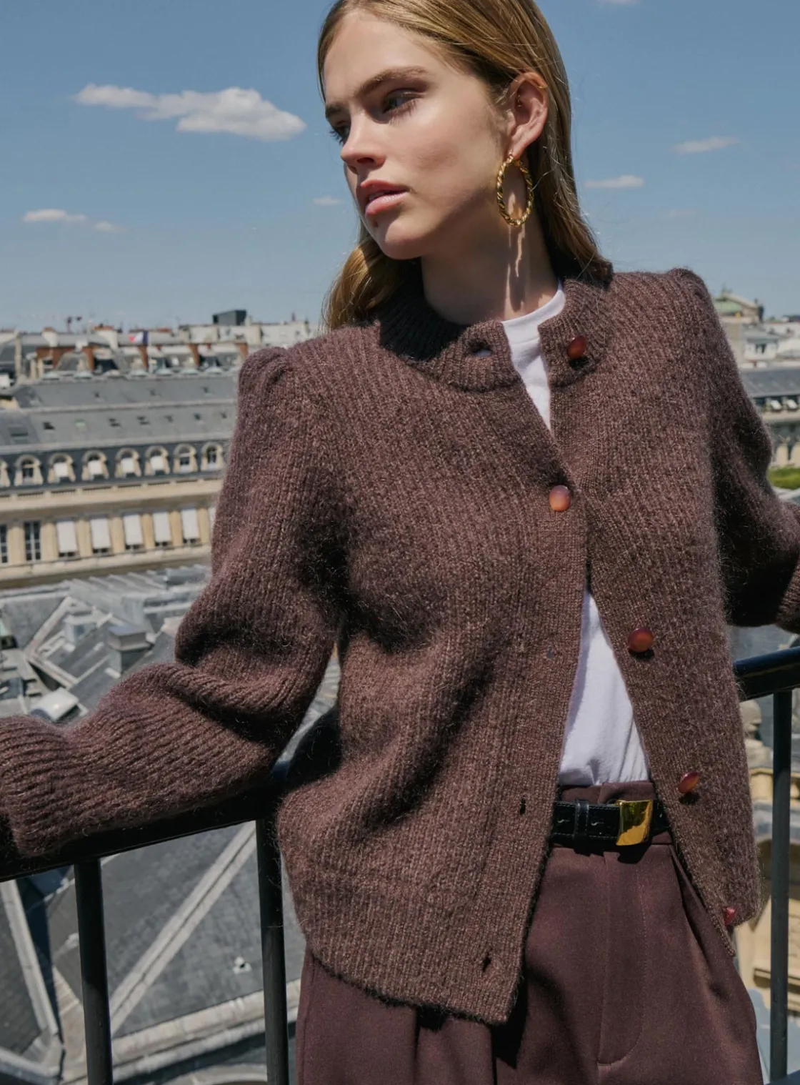 Outlet Gilet Mirabelle Mailles