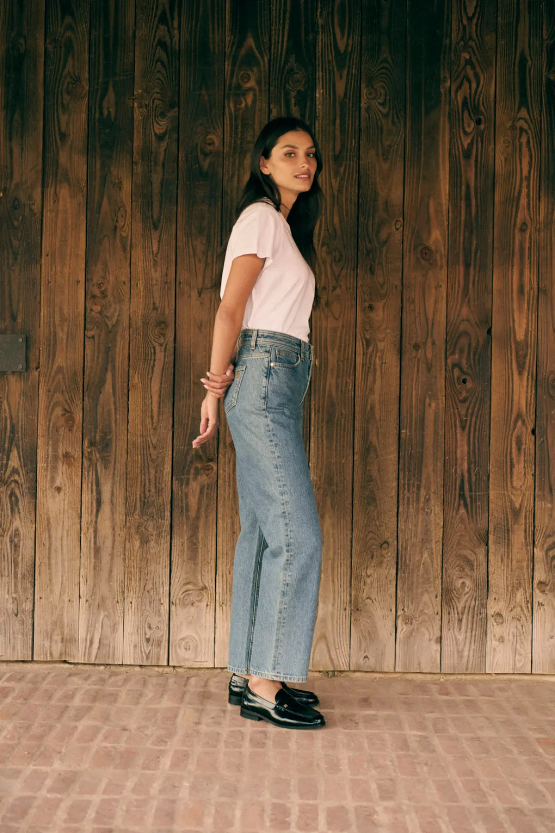 New Jean slim droit Paola Pantalons|Jeans