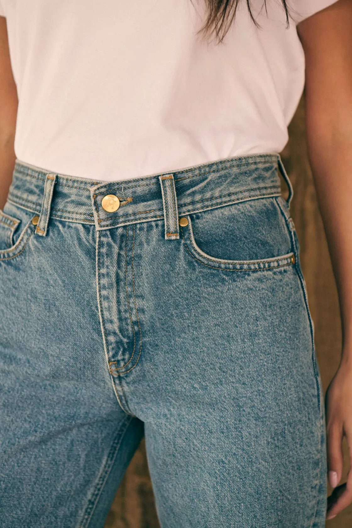 New Jean slim droit Paola Pantalons|Jeans