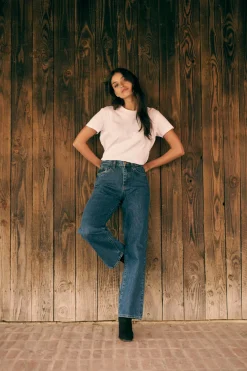 Clearance Jean straight Perrine Pantalons|Jeans