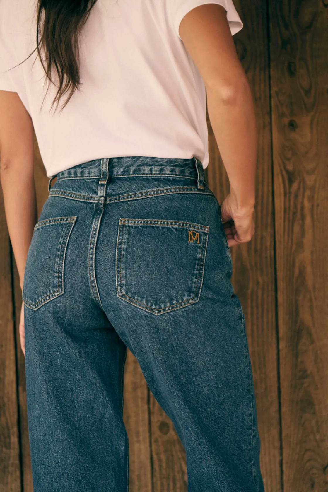 Clearance Jean straight Perrine Pantalons|Jeans