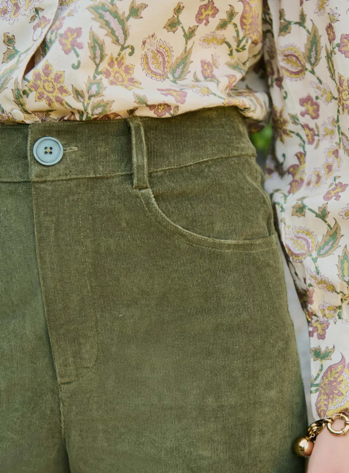 Online Pantalon en velours Polo Pantalons