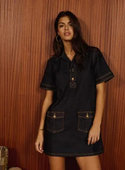 Clearance Robe en jean Regina Jeans|Robes