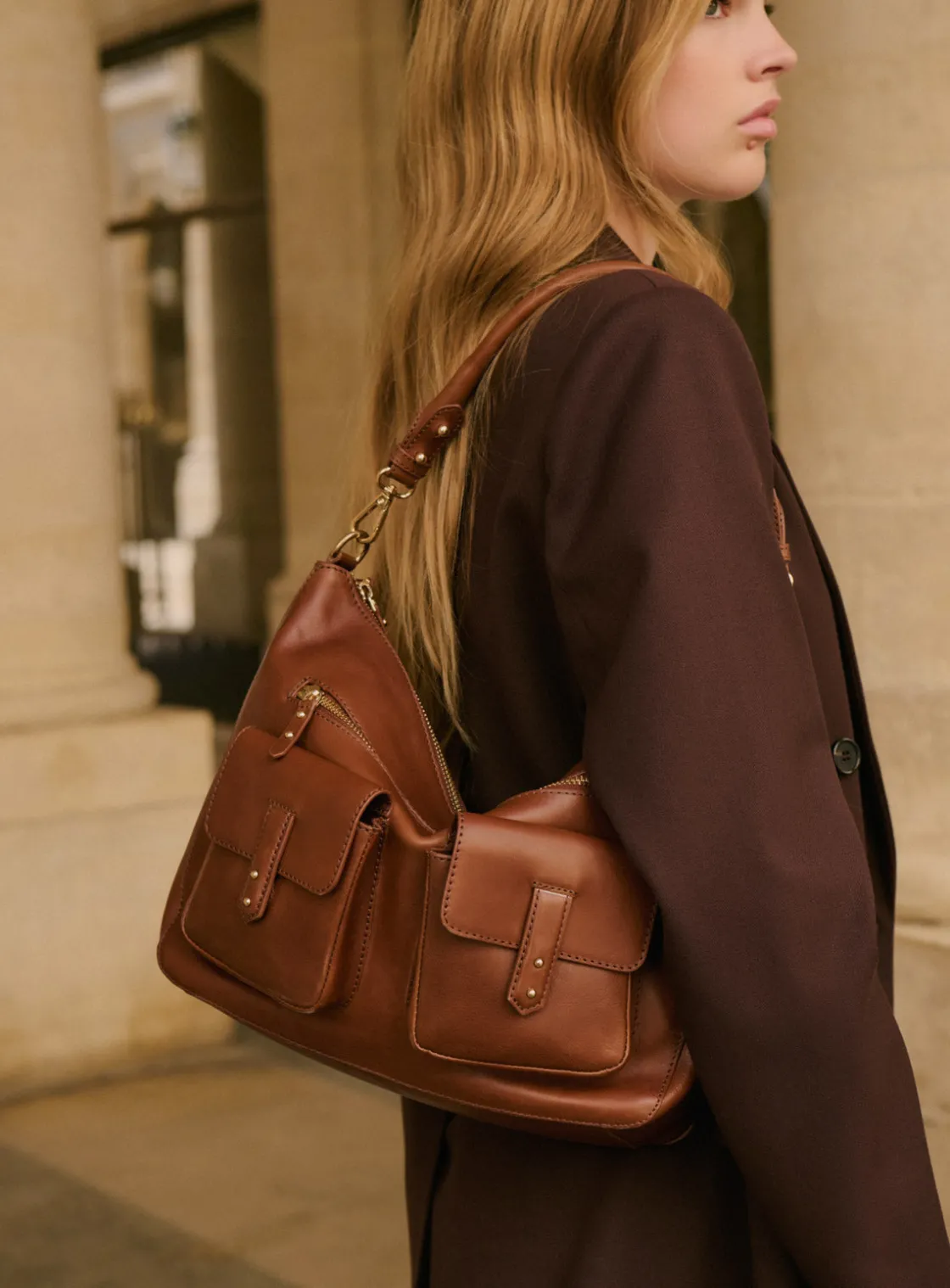 Clearance Sac Mike Sacs Portés Épaules|Sacs En Cuir