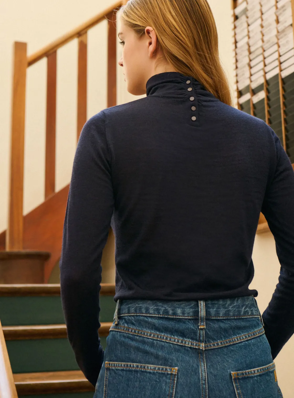 Outlet Sous-pull en maille Mania Mailles|Sous-Pulls
