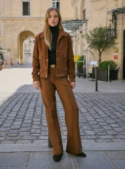 Hot Veste en daim Zoe Vestes