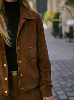 Hot Veste en daim Zoe Vestes