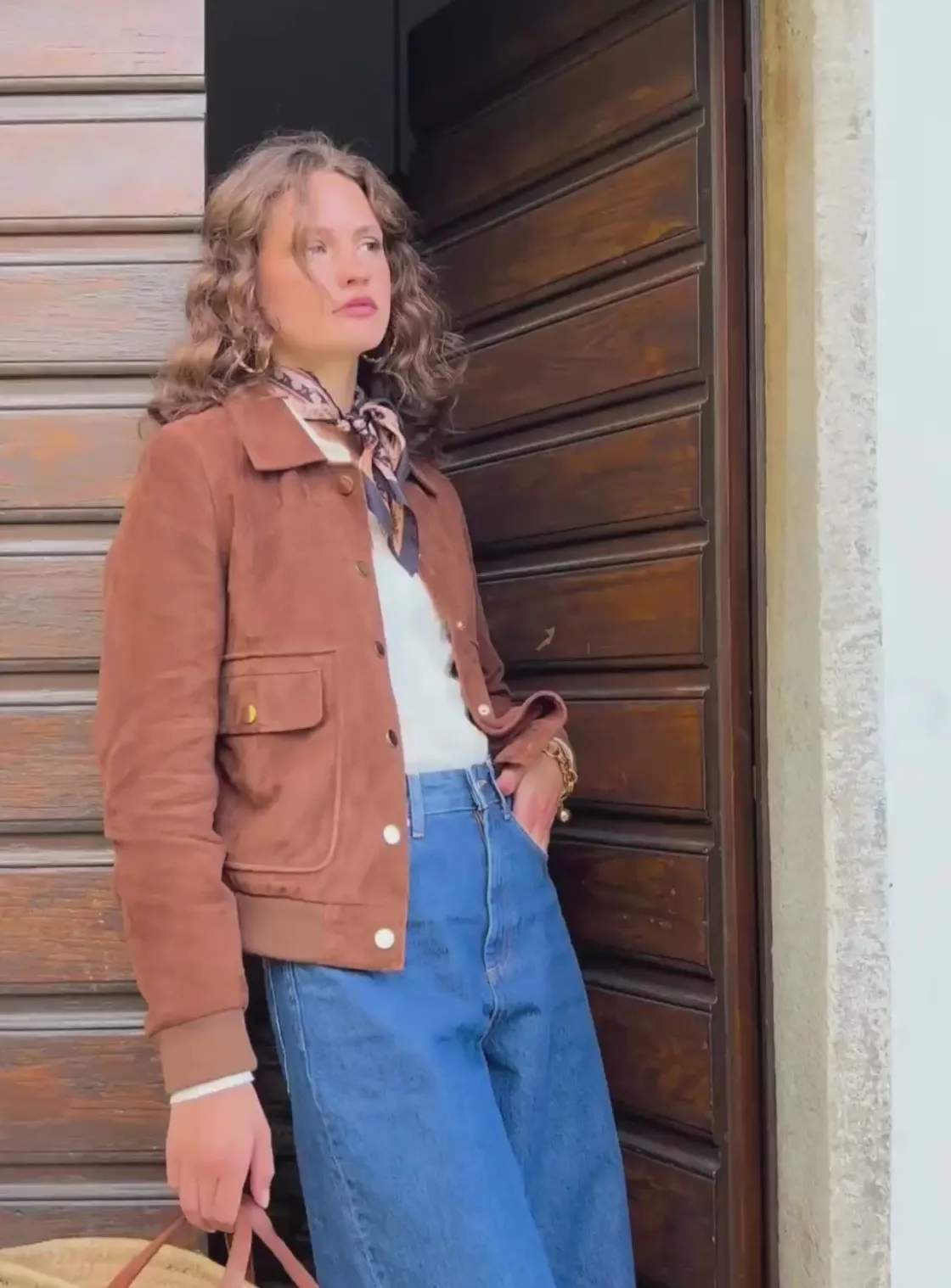 Hot Veste en daim Zoe Vestes